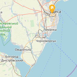 Апартаменты в Одессе на карті